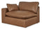 Emilia Caramel Leather 5-Piece Modular Sectional -  Ashley - Luna Furniture