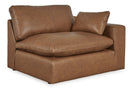 Emilia Caramel Leather 5-Piece Modular Sectional -  Ashley - Luna Furniture