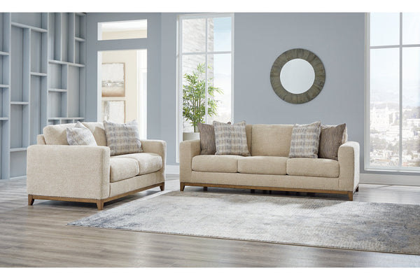 Parklynn Desert Sofa and Loveseat -  Ashley - Luna Furniture