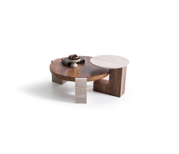 674 Walnut-T Coffee with End Table [ETA: 3/15]