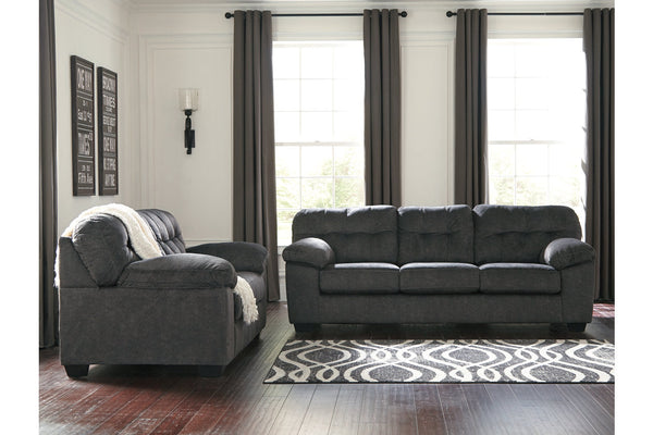 Accrington Granite Sofa and Loveseat -  Ashley - Luna Furniture