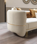 Helena Ivory Velvet Sofa 94" & Loveseat 82" [ETA: 11/25]