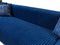 Juliana Blue Velvet 4-Piece 140" Sectional