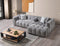 Ivy Gray Boucle RAF 110" Sectional