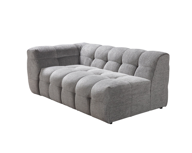 Ivy Gray Boucle RAF 110" Sectional