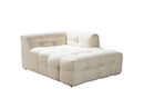 Ivy Ivory Boucle RAF 110" Sectional