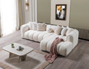 Lis Ivory Boucle RAF 115" Sectional [ETA: 11/25]