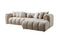 Lis Sand Boucle RAF 115" Sectional