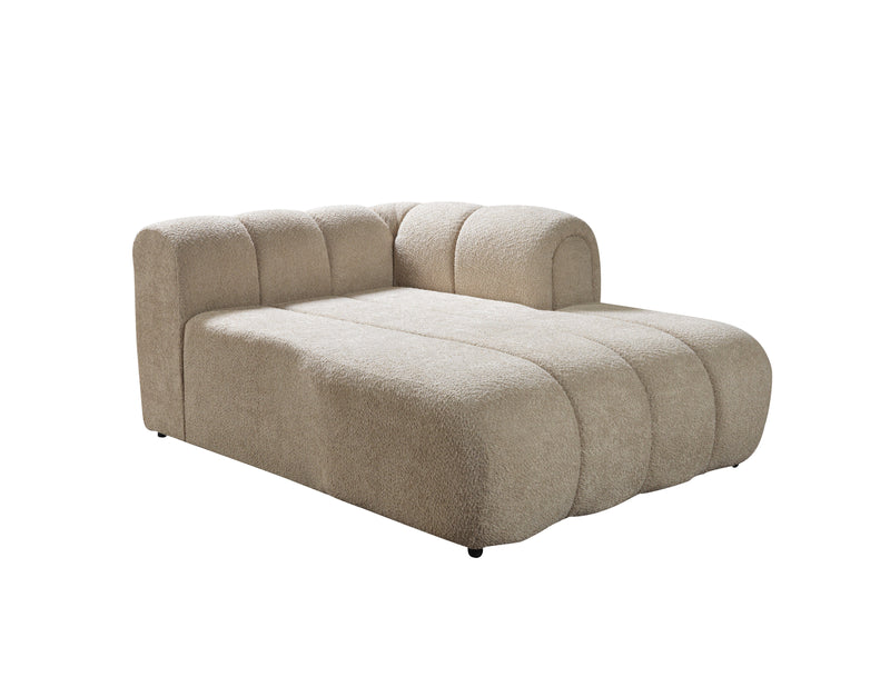 Lis Sand Boucle RAF 115" Sectional