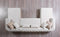 Jessie Ivory Velvet  Double Chaise 138" Sectional