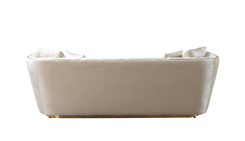 Daphne Ivory Velvet Sofa 95" & Loveseat 79" [ETA: 10/25]