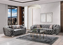 Lupino Gray Velvet Sofa 95" & Loveseat 82" [ETA: 11/15]