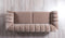 Merida Coffee Velvet Sofa 92" & Loveseat 72"