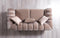 Merida Coffee Velvet Sofa 92" & Loveseat 72"