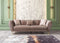 Merida Coffee Velvet Sofa 92" & Loveseat 72"