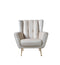 Merida Ivory Velvet Sofa 92" & Loveseat 72"