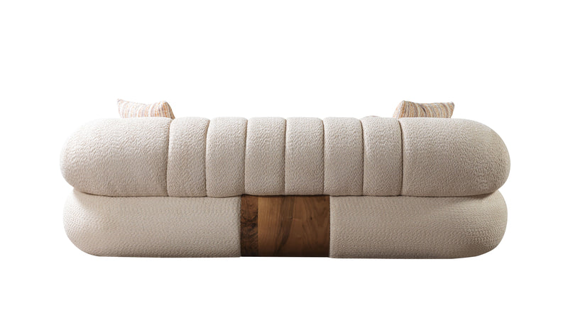 Destina Ivory Boucle  Sofa 96" & Loveseat 81"