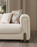 Brenda Ivory Boucle  Sofa 93" & Loveseat 71"