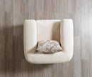 Brenda Ivory Boucle Chair