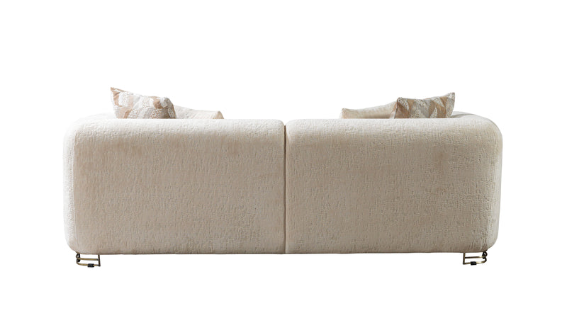 Brenda Ivory Boucle  Sofa 93" & Loveseat 71"