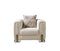 Brenda Ivory Boucle Chair