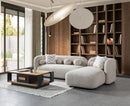 Liva Sand Boucle RAF 110" Sectional [ETA: 3/20]