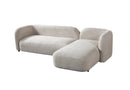 Liva Sand Boucle RAF 110" Sectional [ETA: 3/20]