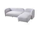 Liva Gray Boucle RAF 110" Sectional [ETA: 3/20]