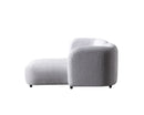 Liva Gray Boucle RAF 110" Sectional [ETA: 3/20]