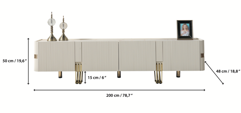 Santana Ivory Tv Stand [ETA: 4/15]