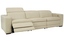 Texline Sand 4-Piece Power Reclining Sofa -  Ashley - Luna Furniture