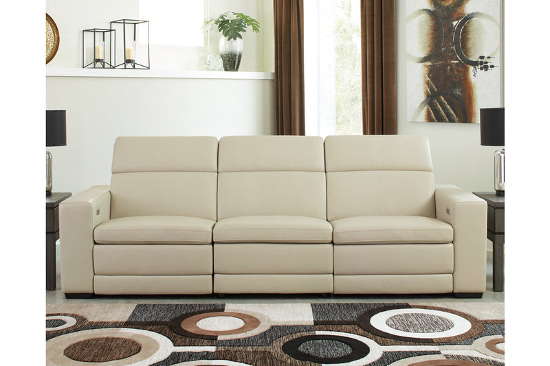 Texline Sand 4-Piece Power Reclining Sofa -  Ashley - Luna Furniture