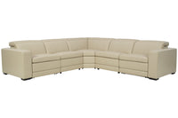 Texline Sand 6-Piece Power Reclining Sectional -  Ashley - Luna Furniture