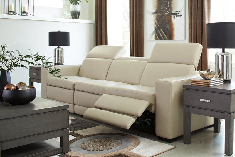 Texline Sand 4-Piece Power Reclining Sofa -  Ashley - Luna Furniture