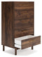 Calverson Mocha Chest of Drawers - EB3660-245