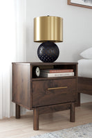 Calverson Mocha Nightstand - EB3660-291