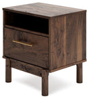 Calverson Mocha Nightstand - EB3660-291