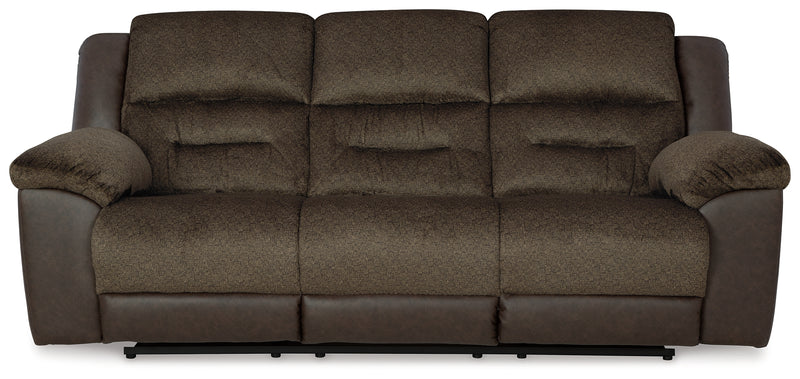 Dorman Chocolate Reclining Sofa - 9460888