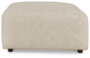 Edenfield Linen Oversized Accent Ottoman - 2900408