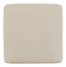 Edenfield Linen Oversized Accent Ottoman - 2900408