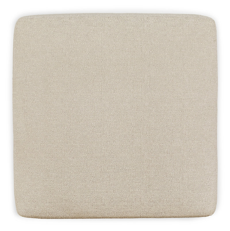 Edenfield Linen Oversized Accent Ottoman - 2900408