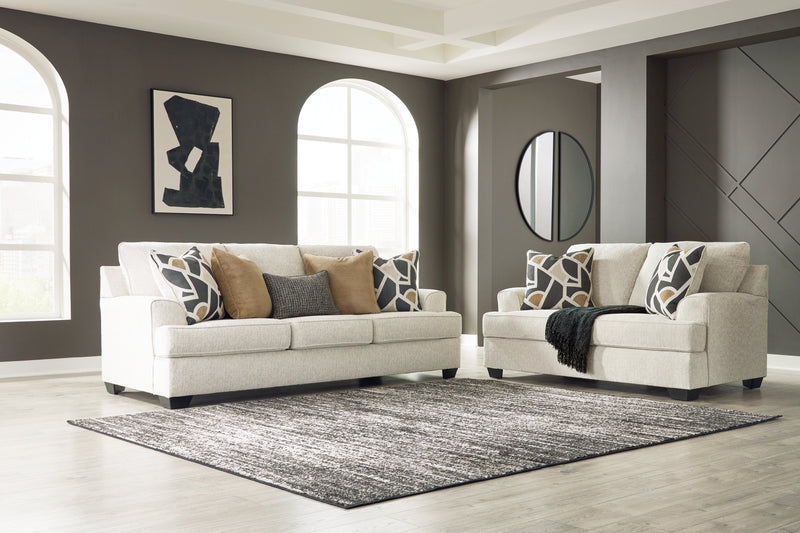 Heartcort Sofa and Loveseat in Quartz - PKG019288