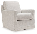 Nenana Next-Gen Nuvella Stone Swivel Glider Accent Chair - A3000644