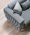 Belinda Gray Velvet Sofa 89" & Loveseat 69" [ETA: 1/15]