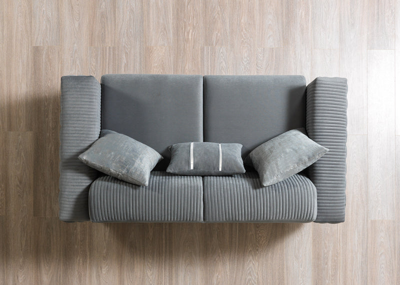 Belinda Gray Velvet Sofa 89" & Loveseat 69" [ETA: 1/15]