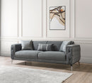 Belinda Gray Velvet Sofa 89" & Loveseat 69" [ETA: 1/15]