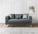 Belinda Gray Velvet Sofa 89" & Loveseat 69" [ETA: 1/15]