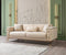 Belinda Ivory Velvet Sofa 89" & Loveseat 69"