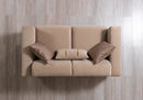 Belinda Coffee Velvet Sofa 89" & Loveseat 69"