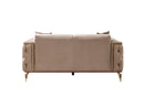 Belinda Coffee Velvet Sofa 89" & Loveseat 69" [ETA: 1/15]